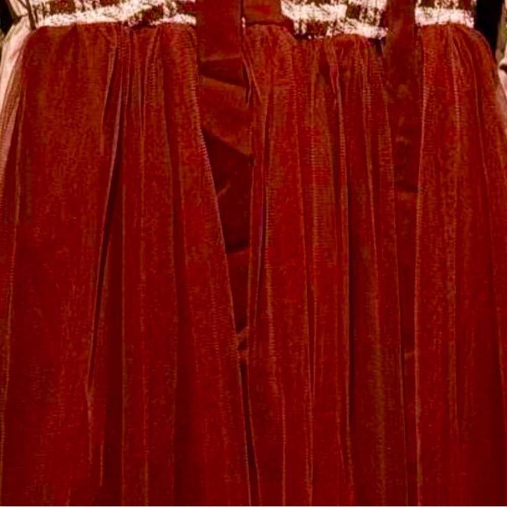 ALL OFFERS ACCEPTED!🥰 Elegant Romantic Fabric A-Line Long Sleeve Dress For Women - Picture 7 of 8